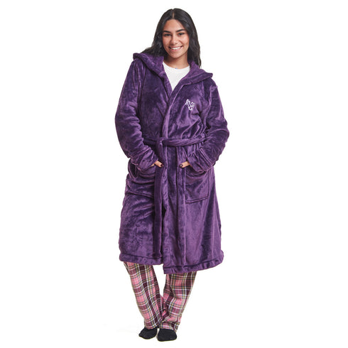 Snuggs Blanket Robe Deep Violet